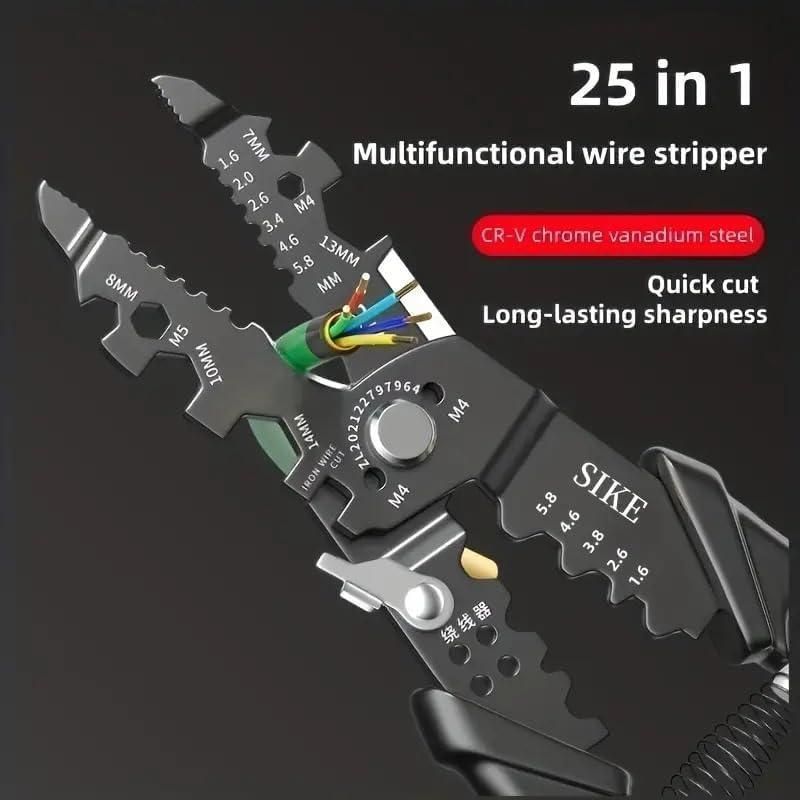 25 in 1 Wire Stripping Tool